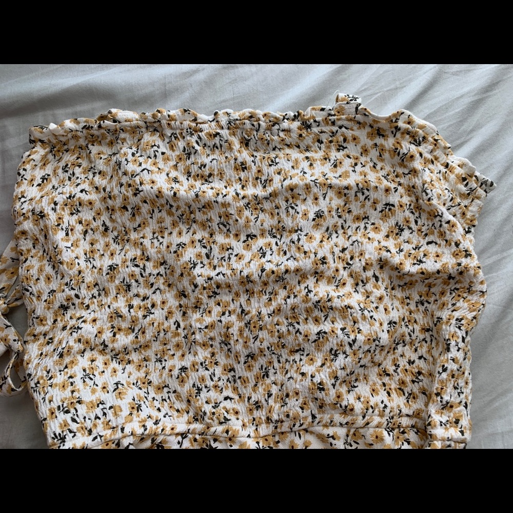 NWOT Abercrombie & Fitch Floral Romper *XL* - Picture 3 of 4